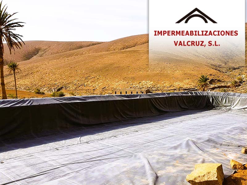 Impermeabilización de BALSA con EPDM
