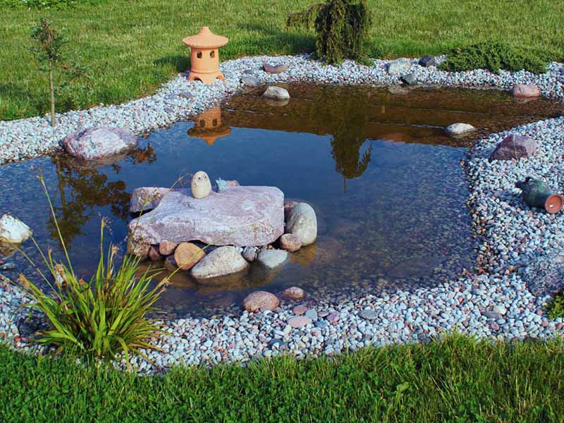 Impermeabilización de ESTANQUE con lámina de EPDM