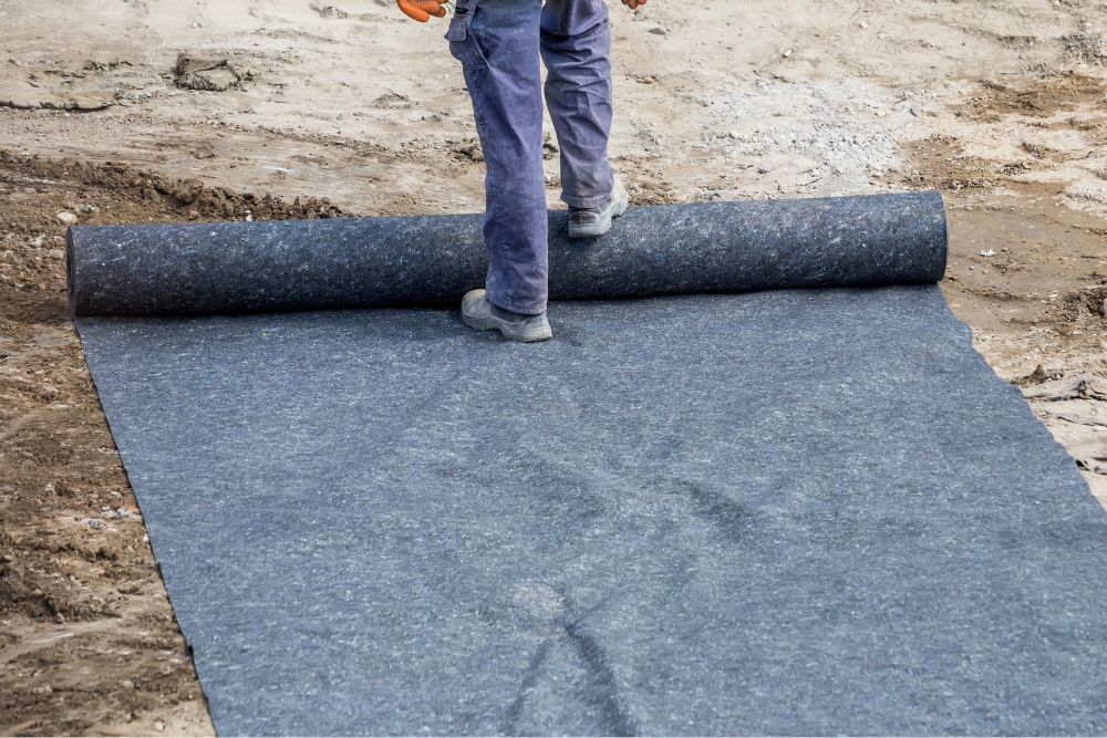 El papel de los geotextiles en la impermeabilización con EPDM 